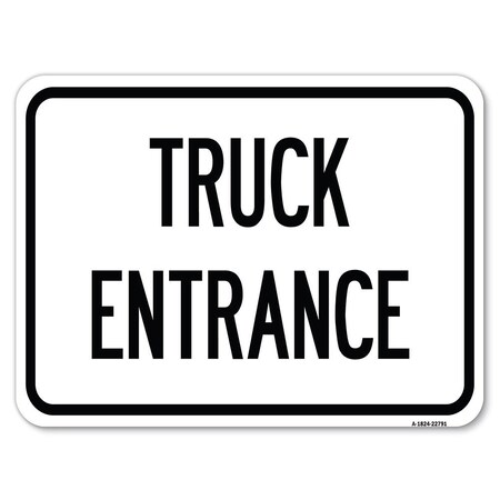 Signmission Safety Sign, 18 in Height, Aluminum, 22791 A-1824-22791